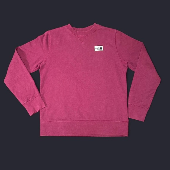 The North Face Tops - The North Face Burgundy Crewneck Sweatshirt Women’s Medium Cozy Essentials 🍂